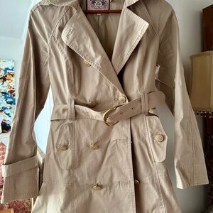Juicy Couture Tan Trench Coat